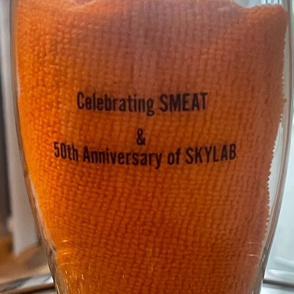 NASA Collectible 50th Anniversary of SKYLAB Glass - Picture 2 of 5